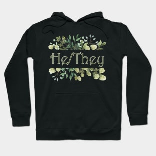 Leafy He/They Hoodie